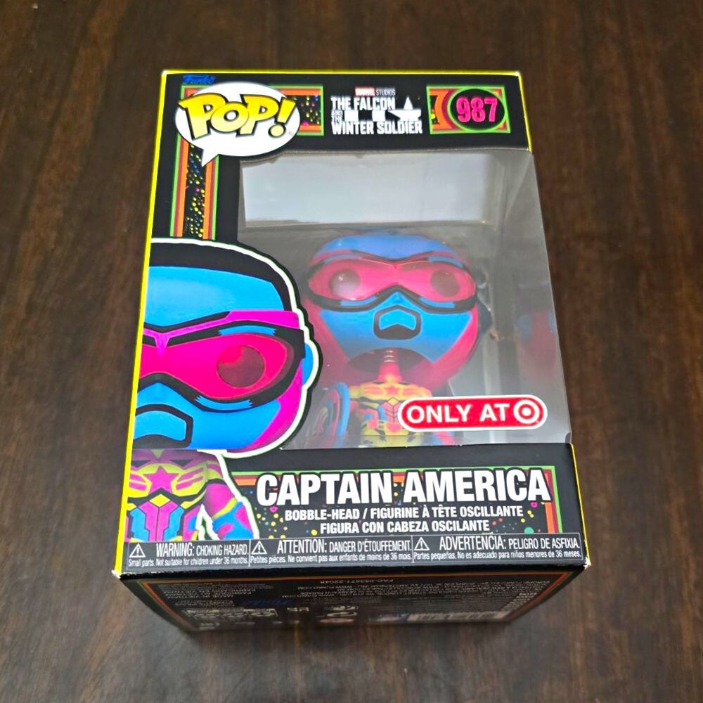 Funko Pop! Marvel Captain America #987 Target Exclusive Vinyl Figure